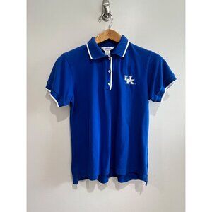 Wildcat Clothing Company University of Kentucky Polo Shirt Womens S Blue